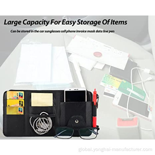 Visor Organizer Multi-pocket car visor organizer Factory